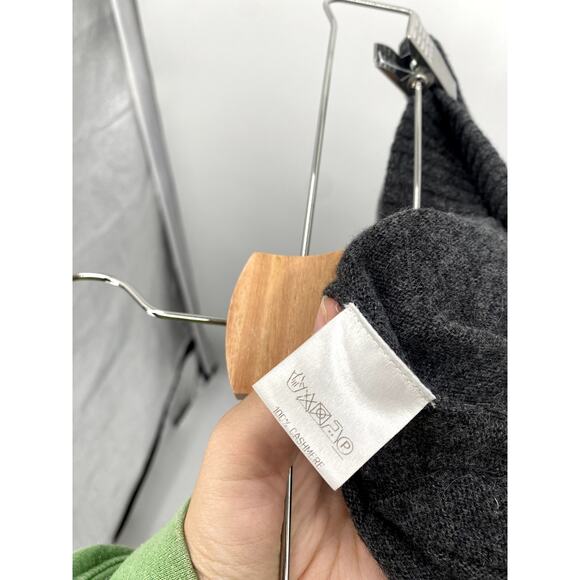 Derek Rose London Dar gray Cashmere Lounge Pants - Picture 5 of 6